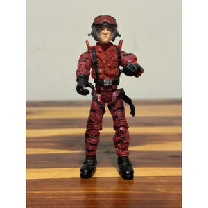 2005 Lanard The Corps Red Vulture Pilot 3.75" Action Figure